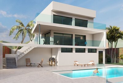 Вилла класса люкс в Calpe / Calp, EL TOSAL, продажа