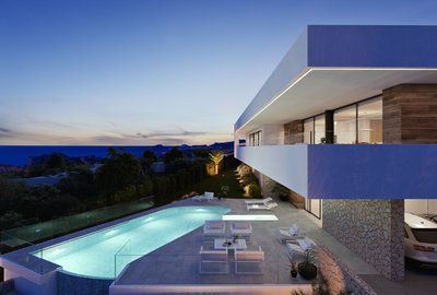 Вилла класса люкс в Benitachell, Cumbre del Sol, продажа
