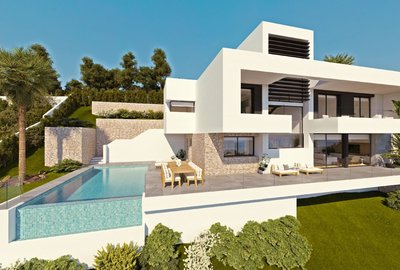 Вилла класса люкс в Altea, Altea, продажа