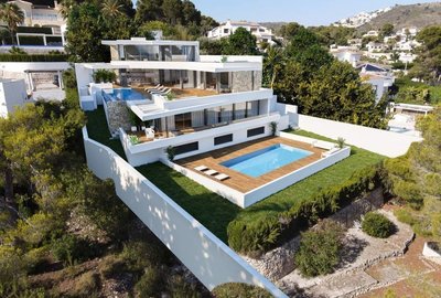 Вилла класса люкс в Moraira, Urbanizacion Pla del Mar, продажа
