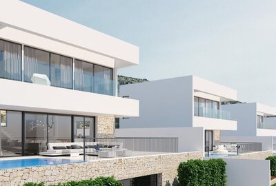 Вилла класса люкс в Finestrat, Sierra Cortina, продажа
