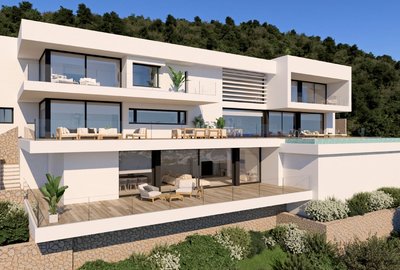 Вилла класса люкс в Benitachell, продажа