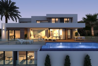 Вилла класса люкс в Benitachell, Cumbre del Sol, продажа