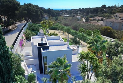 Вилла класса люкс в Moraira, Pinar de Advocat-Cometa, продажа