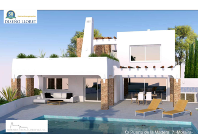 Вилла класса люкс в Moraira, El Portet, продажа