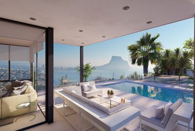 Вилла класса люкс в Calpe / Calp, maryvilla, продажа