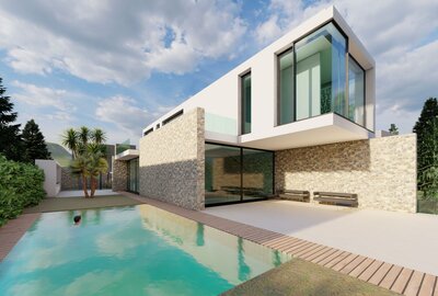 Вилла класса люкс в Calpe / Calp, ORTENBACH, продажа