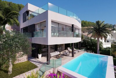Вилла класса люкс в Calpe / Calp, Gran Sol, продажа