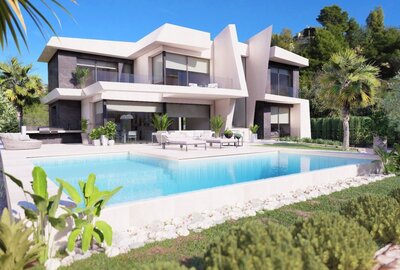 Вилла класса люкс в Calpe / Calp, Cometa, продажа