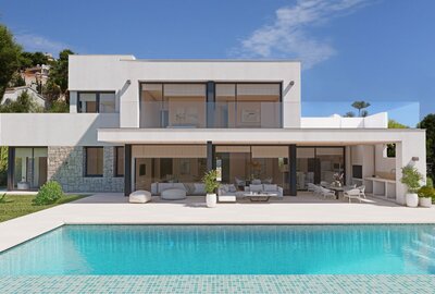 Вилла класса люкс в Moraira, El Portet, продажа