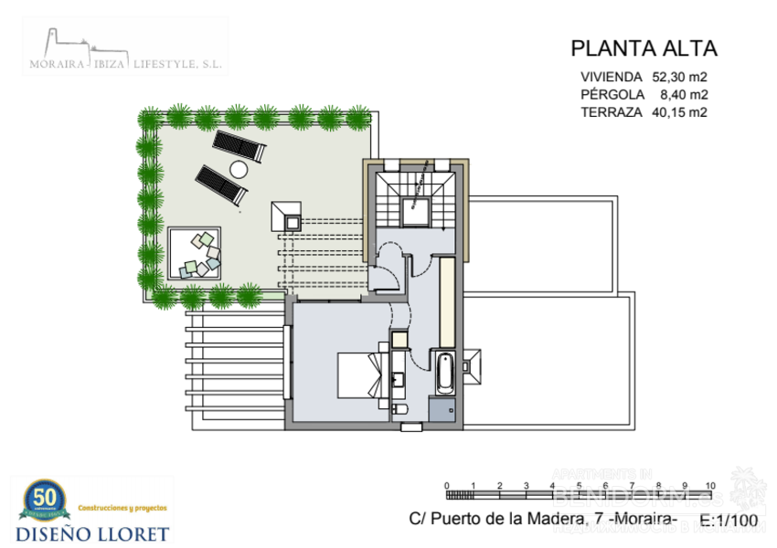 Вилла класса люкс в Moraira, El Portet, продажа