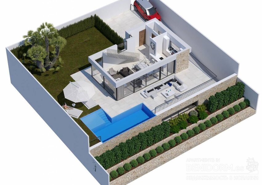 Вилла класса люкс в Finestrat, продажа