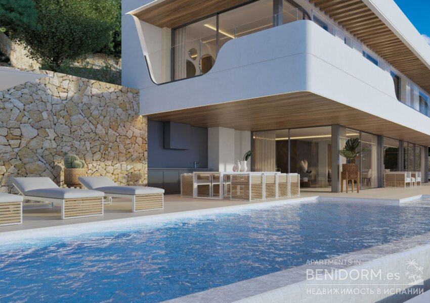 Вилла класса люкс в Moraira, продажа